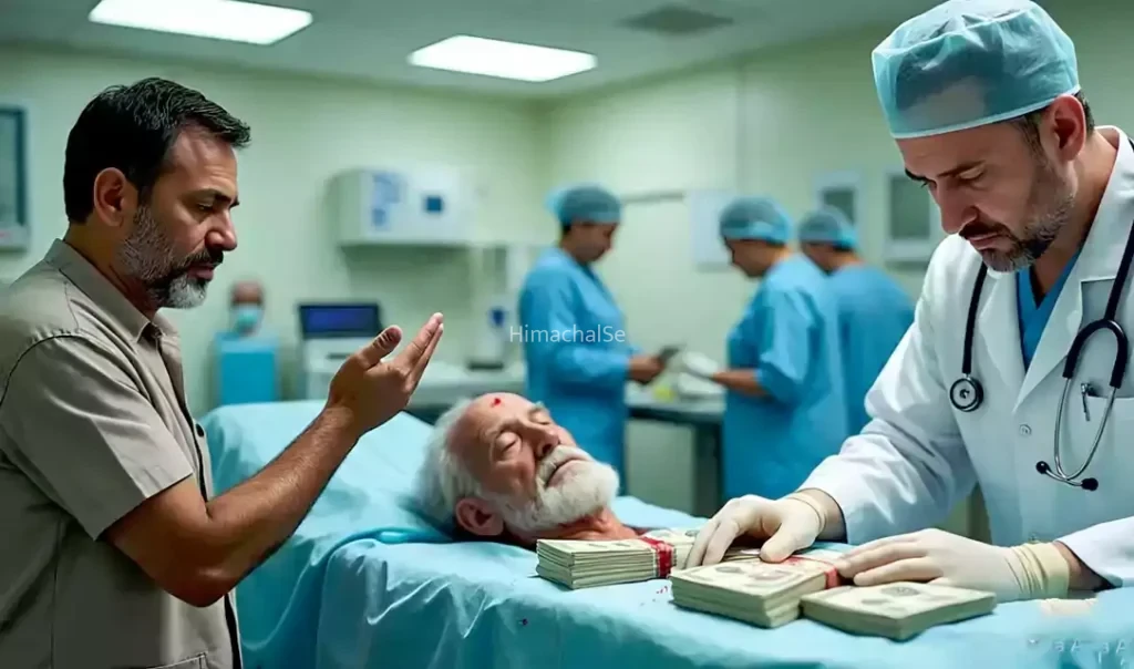 हटो हटो एक व्यक्ति स्ट्रेचर पर आवाज देते हुए अस्पताल के अंदर दाखिल हो रहा है। तभी स्टाफ के व्यक्ति ने उनसे पूछा क्या हुआ? वह व्यक्ति बोला इनका एक्सीडेंट हुआ है सड़क किनारे पड़े हुए थे! कौन है? यह मैं नहीं जानता हूं हॉस्पिटल पास में था मैं यही ले आया