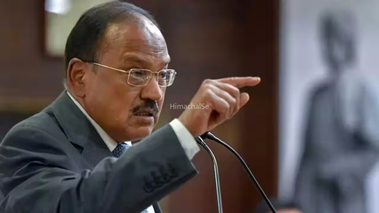 सहनशीलता को कमजोरी समझने की भूल न करे कोई: NSA डोभाल का कड़ा संदेश​