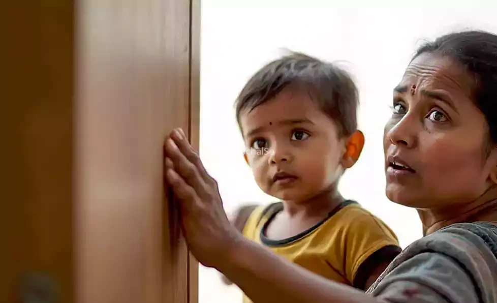 दो दिन से भूखी थी; पड़ोसी से आटा मांगा तो चरित्रहीन कहकर पीटा; दो बच्चों के साथ मौत को लगाया गले