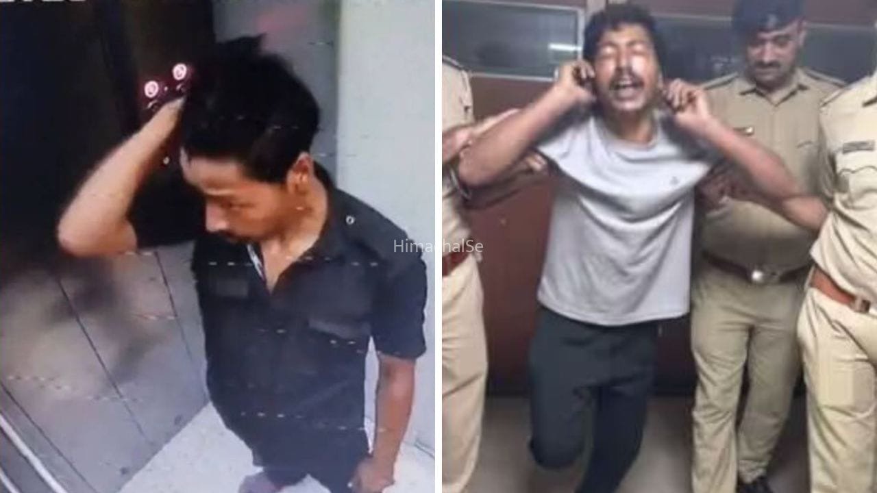 अहमदाबाद: PG में छात्रा की गर्दन में तार बांधकर की दरिंदगी, एनकाउंटर में UP का सिक्योरिटी गार्ड अरेस्ट​