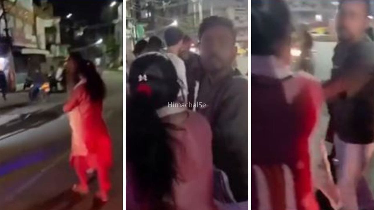 बॉयफ्रेंड संग ठेले के Momo खा रही थी बीवी, तभी आ धमका पति… फिर बीच सड़क शुरू हुआ तांडव​
