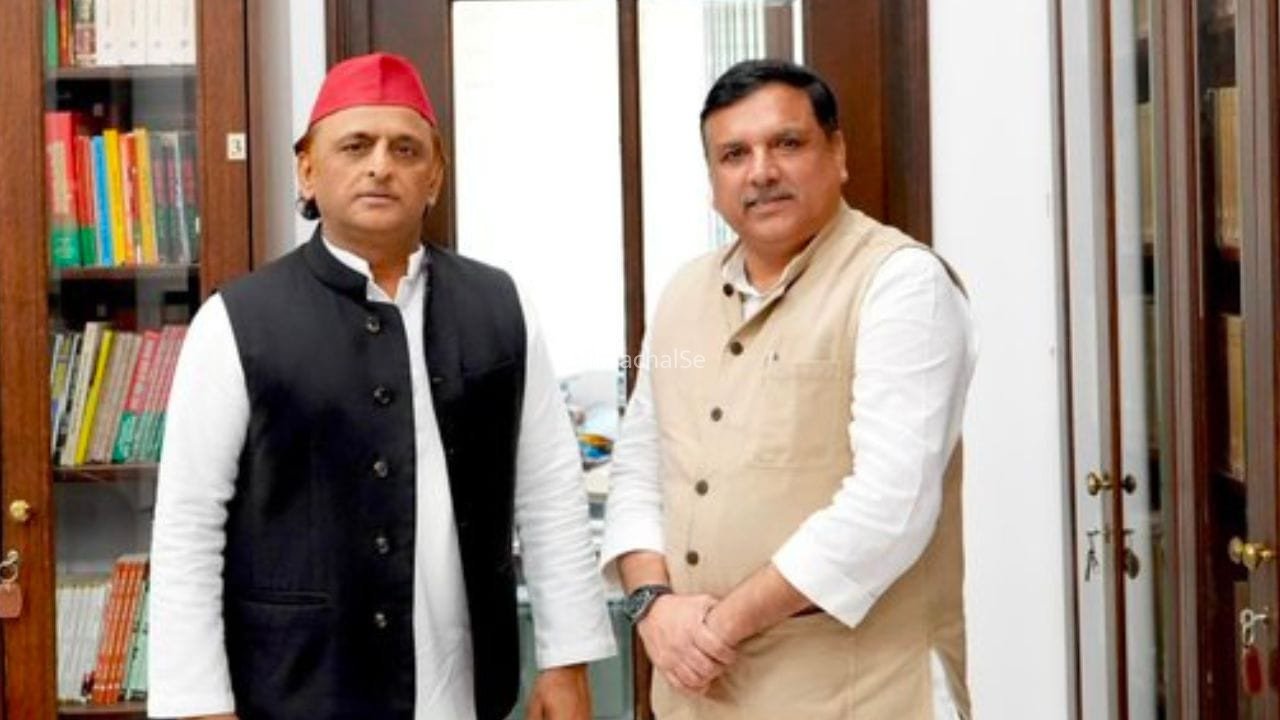 आरक्षण व्यवस्था को खत्म करना चाहती है BJP… अखिलेश से मुलाकात के बाद संजय सिंह का हमला​