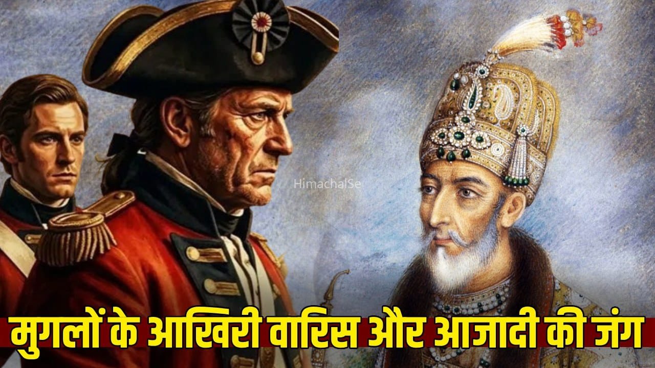 हिंदुस्तान पर कब्जा करने वाले मुगलों का वंशज कैसे बना 1857 की बगावत का चेहरा?​