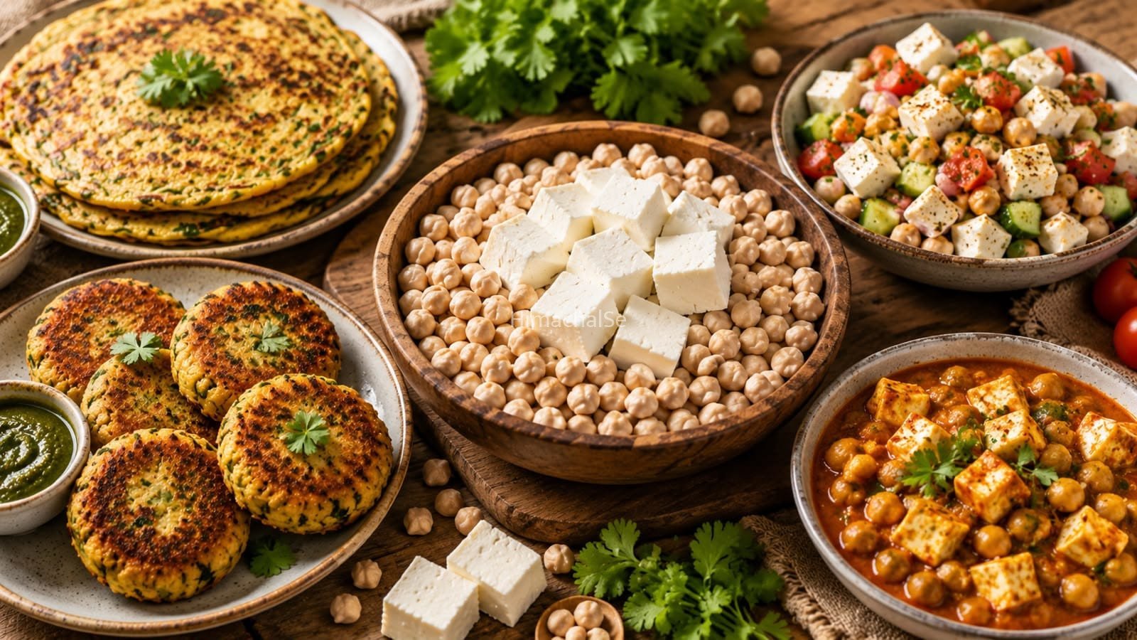 चने और पनीर से बनाएं हाई प्रोटीन रेसिपीज़, नाश्ते के लिए हैं बेस्ट​