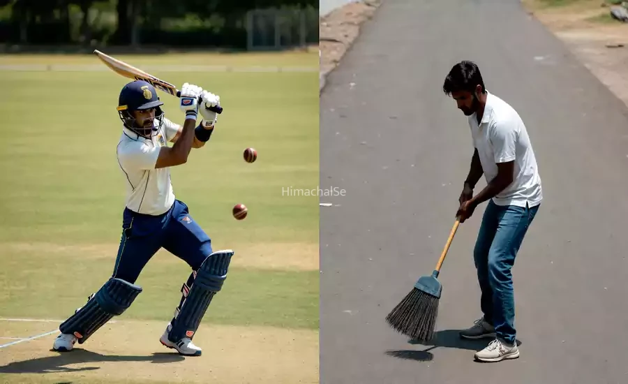 कभी दुनिया का सबसे बड़ा सितारा था ये क्रिकेटर अब सड़कों पर झाड़ू लगाकर कर रहा है गुजारा​​​