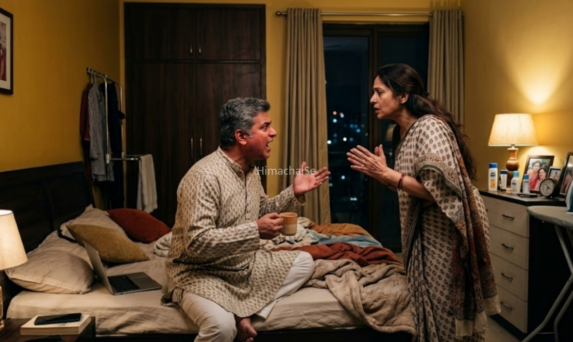 ​​​आधी रात बंद कमरे में पति ने ऐसा क्या किया? पत्नी हुई आगबबूला और मूसल लेकर… फिर हुआ खून-खून​​​​