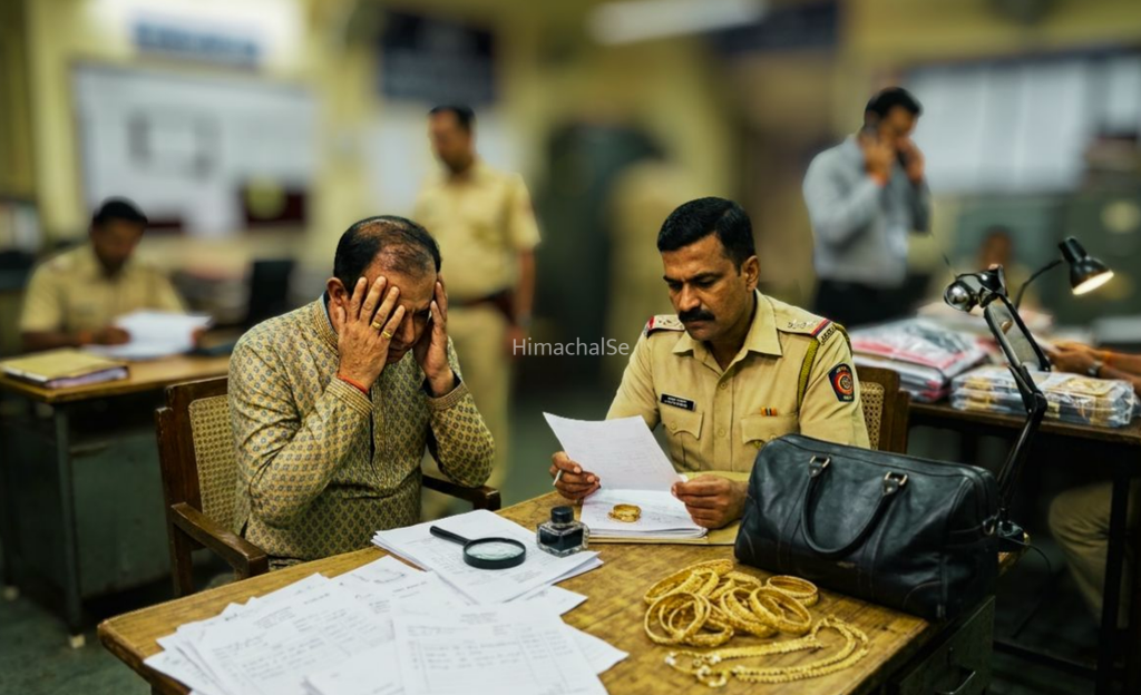 चलती बस से 7.5 करोड़ का सोना लूट ले गए बदमाश… ज्वेलर ने सुना दी रटी हुई कहानी, जब पुलिस ने कच्चा चिट्ठा खोला तो…!​​​