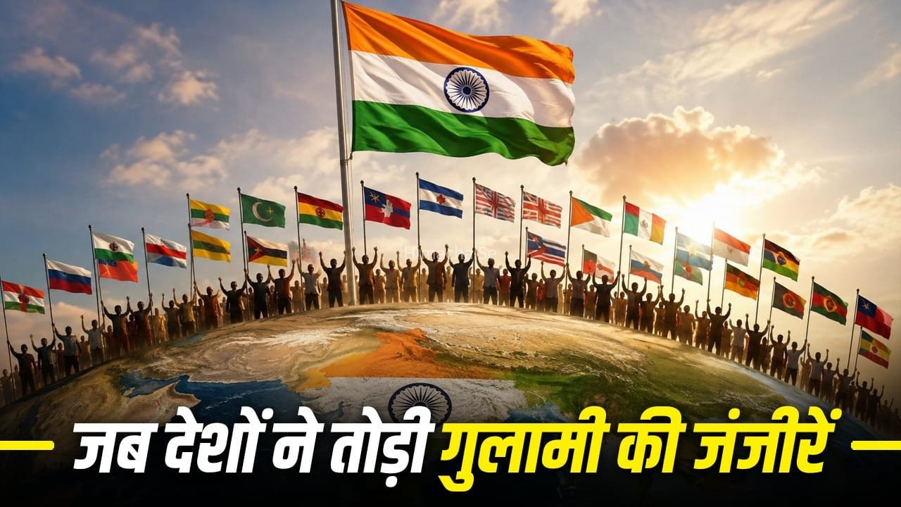 मालदीव से मलेशिया तक, भारत को आजादी मिलने के बाद कितने देश स्वतंत्र हुए?​