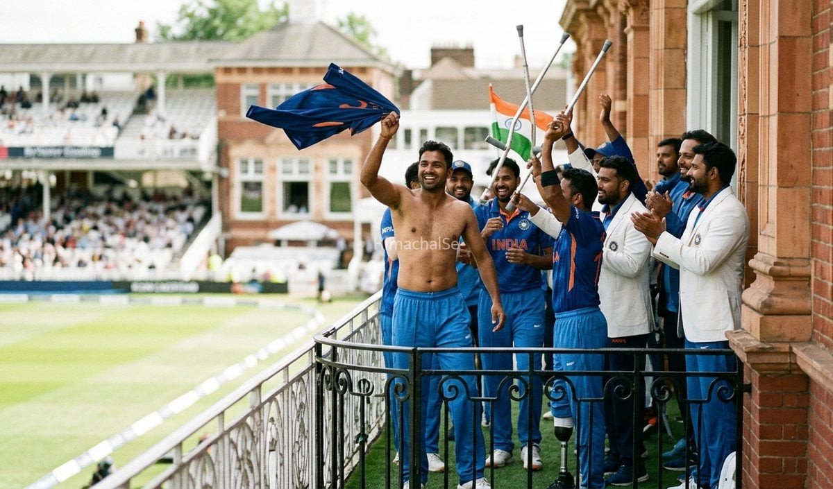Lords में भारतीय दिव्यांग Cricket टीम ने इंग्लैंड को हराया, गांगुली स्टाइल जश्न​