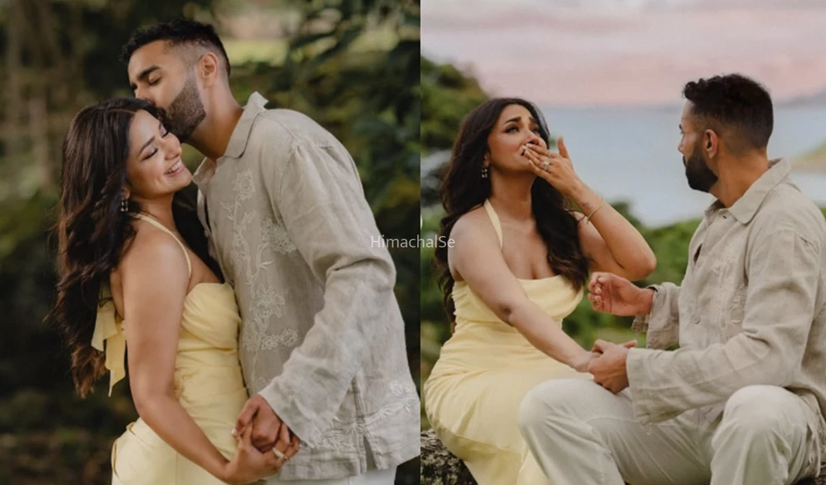 Bigg Boss OTT 2 फेम Jiya Shankar ने की सगाई, US के बिजनेसमैन कारन धनक को बनाया हमसफर, फ्लॉन्ट की डायमंड रिंग​