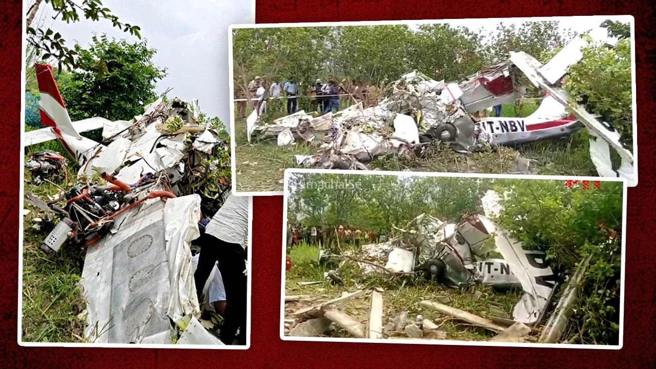 Kanpur Plane Crash: यूपी के कानपुर में विमान हादसा, गंगा बैराज के पास ट्रेनिंग प्लेन क्रैश, दोनों पायलट की मौत​
