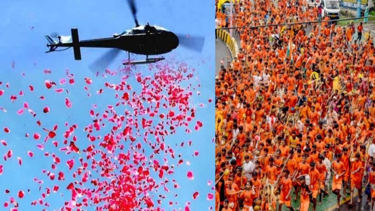 कांवड़ियों पर हेलिकॉप्टर से बरसेंगे फूल, योगी सरकार ने जारी किया 2 दिन का पूरा शेड्यूल; जानिए कब और कहां होगी पुष्पवर्षा​