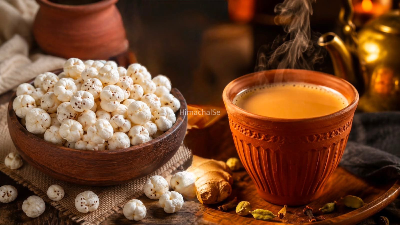 मखाने से तैयार करें ईवनिंग स्नैक्स, चाय के साथ आएंगे खूब पसंद​