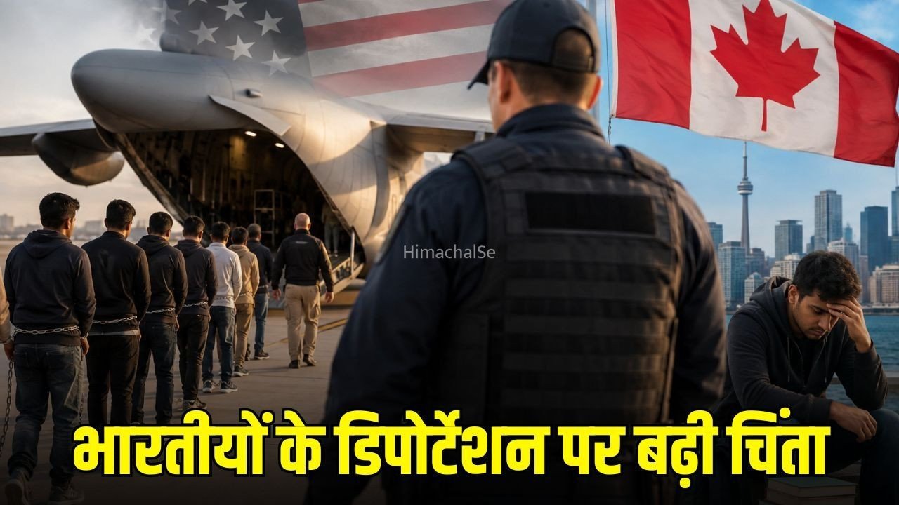 Deportation Policy:  अमेरिका में डिपोर्टेशन तेज, 15 दिन में 5,200 भारतीय भेजे गए वापस, कनाडा में 1,500 छात्रों पर संकट​