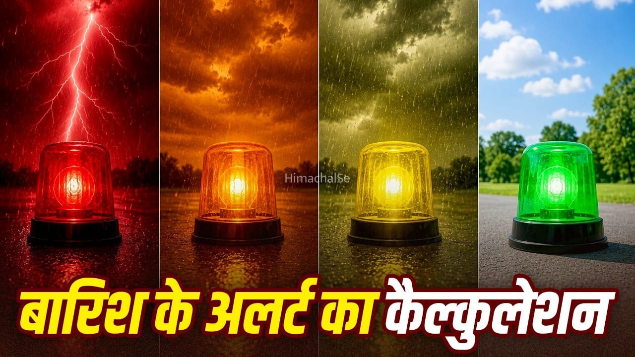 असम में रेड, केरल में ऑरेंज, कैसे तय होते हैं बारिश के रंगों वाले अलर्ट, क्या है मतलब?​