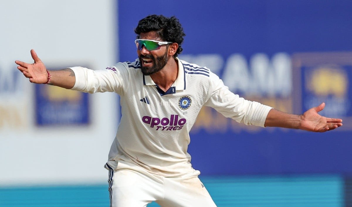 Saransh Jain का Test Debut: जडेजा ने कैप सौंपते हुए कहा- दबाव न लें, खेलें एक और First Class Match की तरह​
