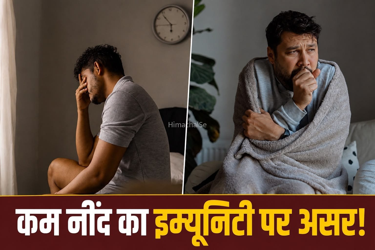 कम नींद से कमजोर हो सकता है इम्यून सिस्टम, जानें क्यों होता है ऐसा​