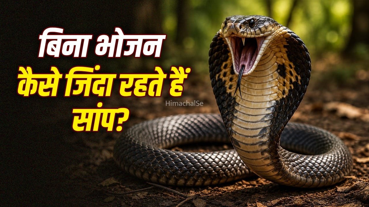 नागपंचमी… सांप कितने दिनों तक बिना खाए रह सकता है? जानें हैरान करने वाला साइंस​