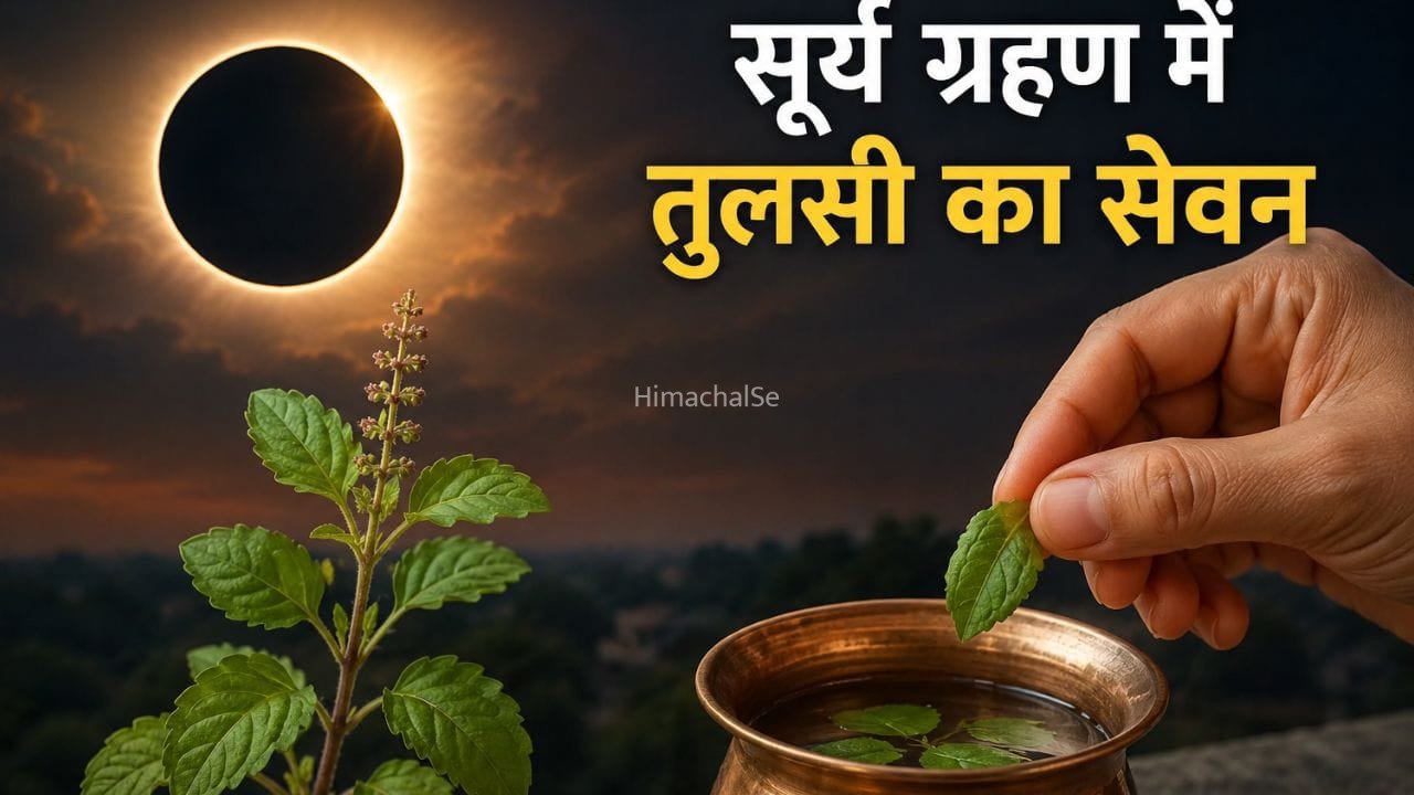 Solar Eclipse 2026: ग्रहण लगा तो खाने में डाल दी तुलसी! जानें इस हरे पत्ते के सेहत को फायदे
