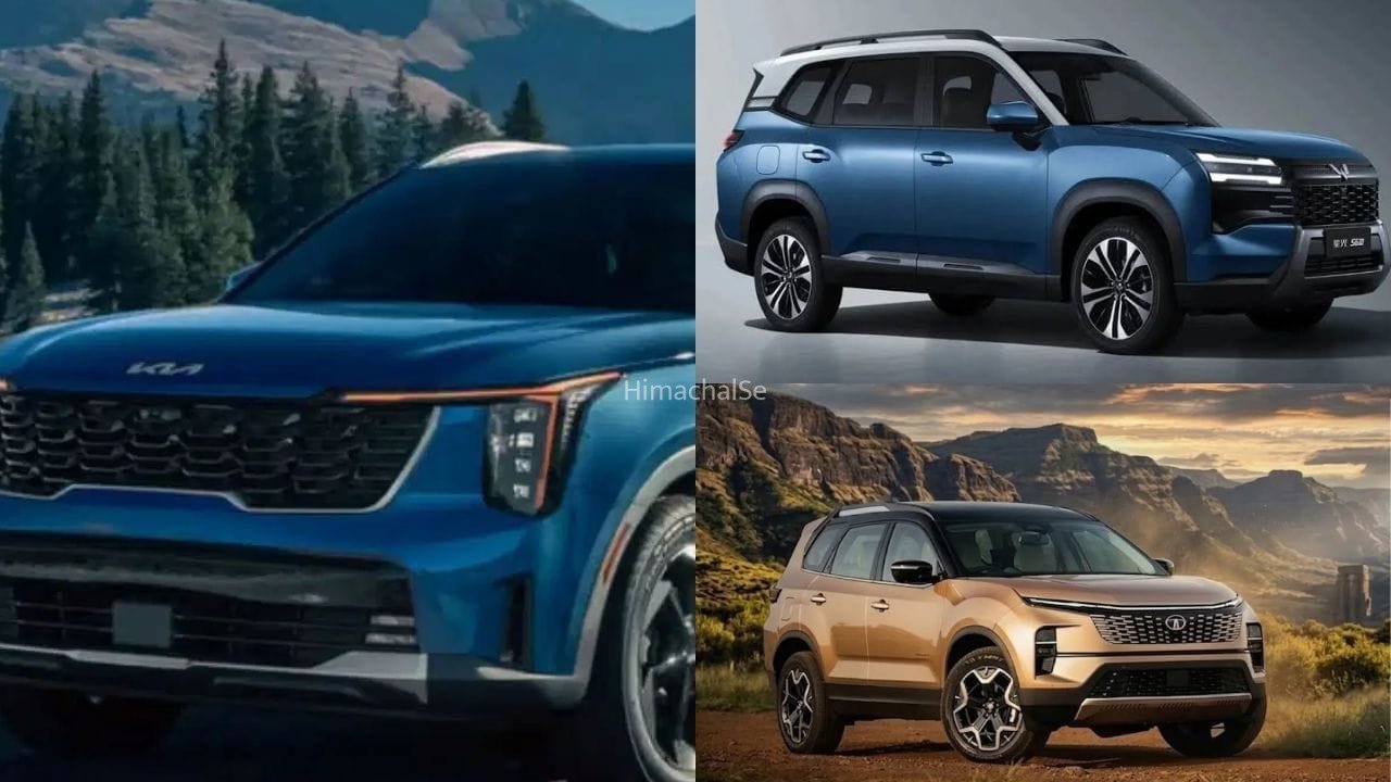 2026 में SUV खरीदने का बना रहे हैं प्लान? दिवाली से पहले आ रही हैं Tata, Kia और MG की 3 नई 7-सीटर कारें