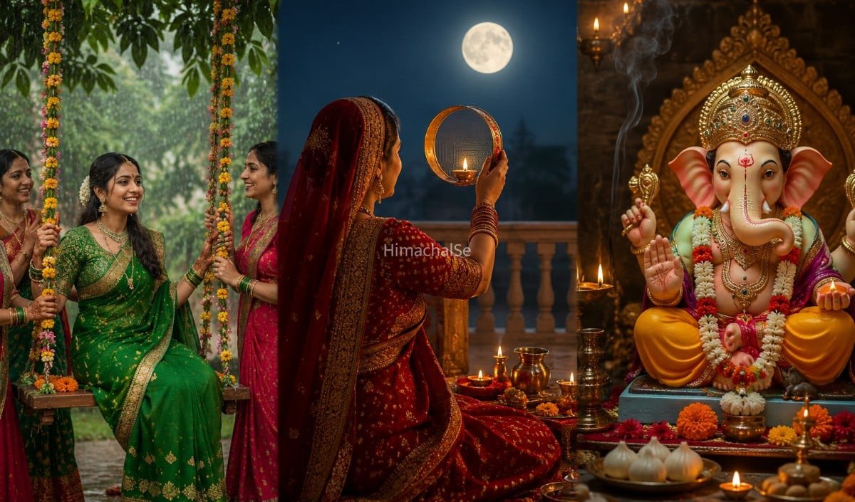 31 अगस्त को Kajari Teej, Bahula Chauth और Sankashti Chaturthi का महासंयोग, जानें धार्मिक महत्व और शुभ मुहूर्त​