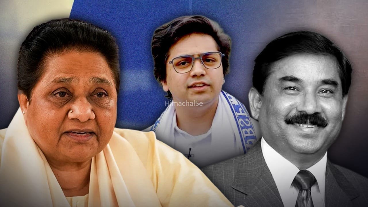 मायावती का बड़ा एक्शन, आकाश आनंद के ससुर अशोक सिद्धार्थ बसपा से बाहर निकाला, बोलीं- अब कभी वापसी नहीं होगी​