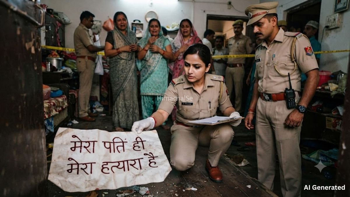 ‘मेरा पति ही मेरा हत्यारा है’ गला कटने के बाद महिला ने खून से लिखे आखिरी शब्द, CCTV फुटेज आया सामने​​​