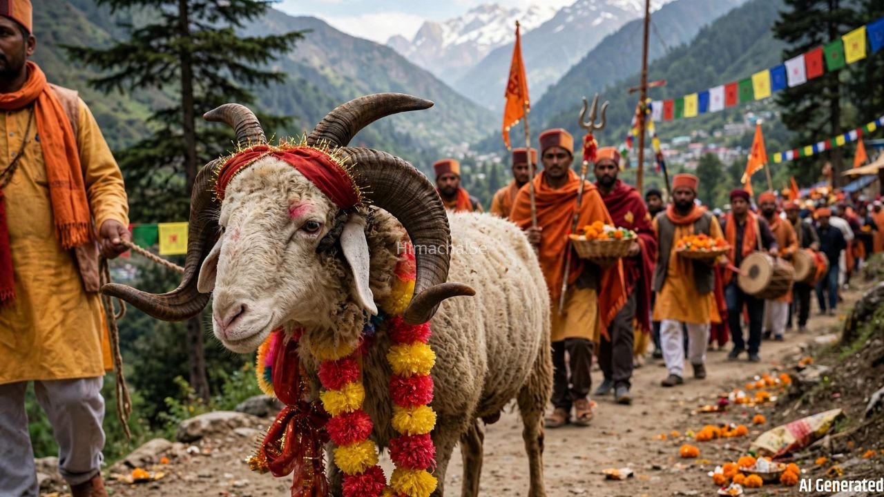 Lokjat Yatra 2026: मां नंदा की यात्रा में सबसे आगे क्यों चलता है 4 सींगों वाला मेढ़ा? जानें कहां तक जाता है चौसिंग्या खाडू