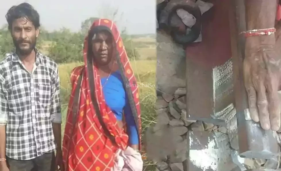 अपनी लाल साड़ी​​ का पल्लू लहरा कर महिला ने रुकवाई ट्रैन, टूटी पटरी पर गुजरने वाली थी रेलगाडी
