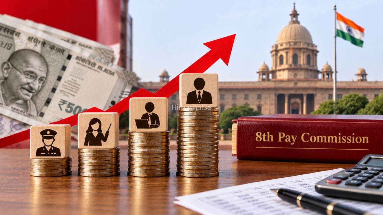 8th Pay Commission: फिटमेंट फैक्टर 2.57 रहा तो चपरासी से लेकर अफसर तक की इतनी बढ़ेगी सैलरी, देखें पूरा कैलकुलेशन​