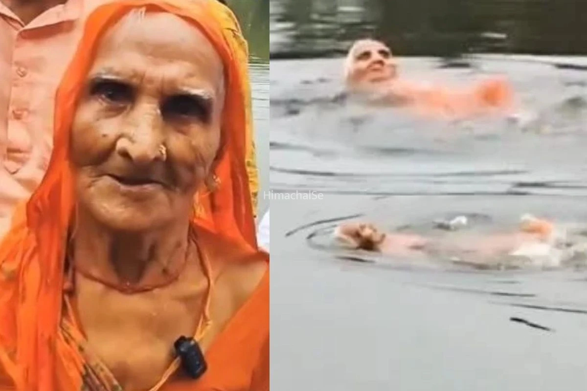 Viral Video:गहरे पानी​​ में पहुंचते ही 105 साल की बूढ़ी अम्मा बनी मछली! देखें कैसे बिजली की स्पीड से उल्टा तैरी?