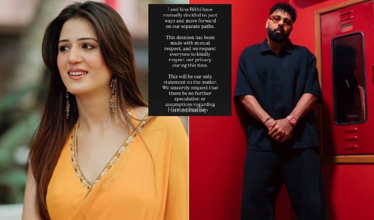 Badshah-Esha Rikhi Divorce | शादी की तस्वीरें वायरल होने के 5 महीने बाद अलग हुए बादशाह और ईशा रिखी, पोस्ट शेयर कर दी जानकारी​