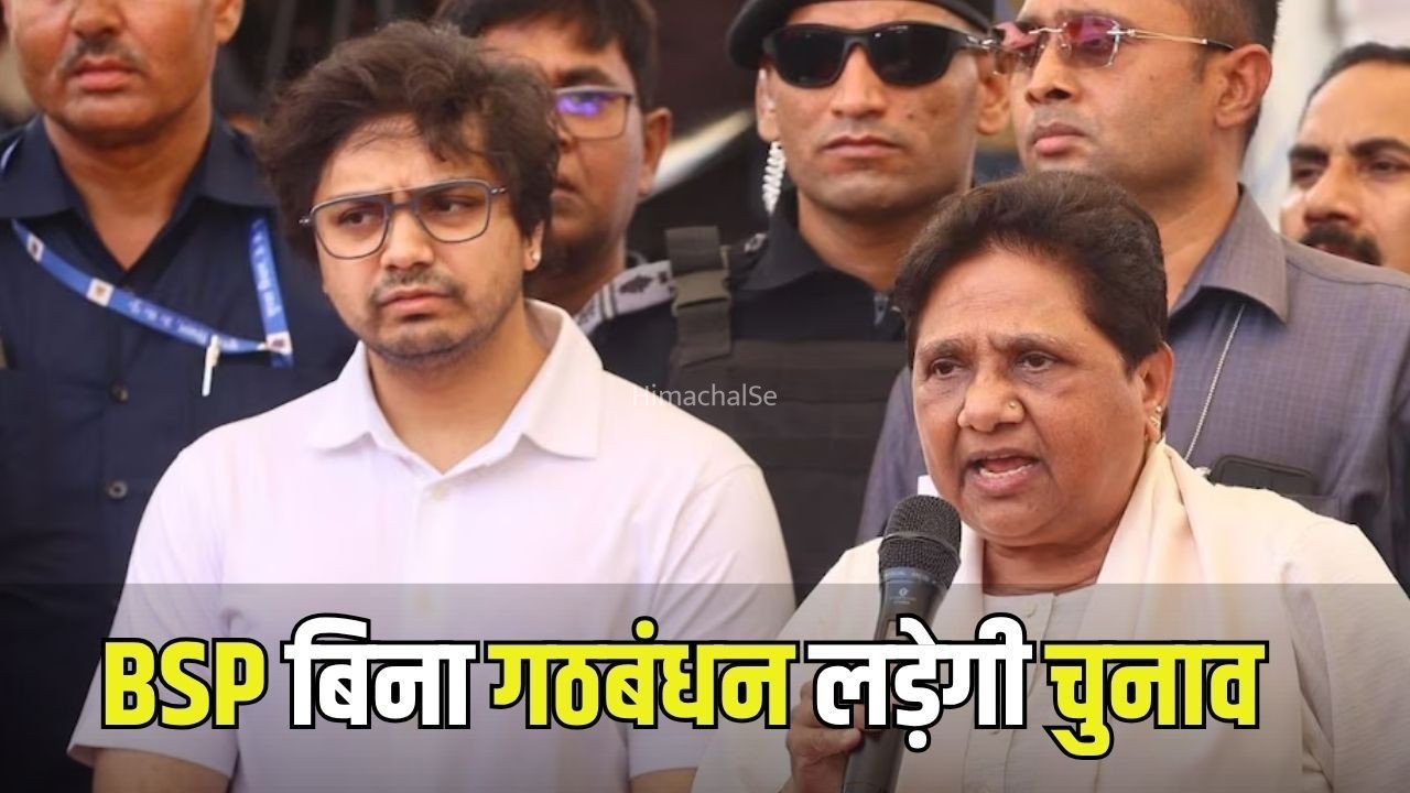 Mayawati BSP Meeting Statment: बसपा सुप्रीमो मायावती का ऐलान – बसपा अकेले चुनाव लड़ेगी, किसी से गठबंधन नहीं करेगी, आकाश आनंद को बताया अपरिपक्व​