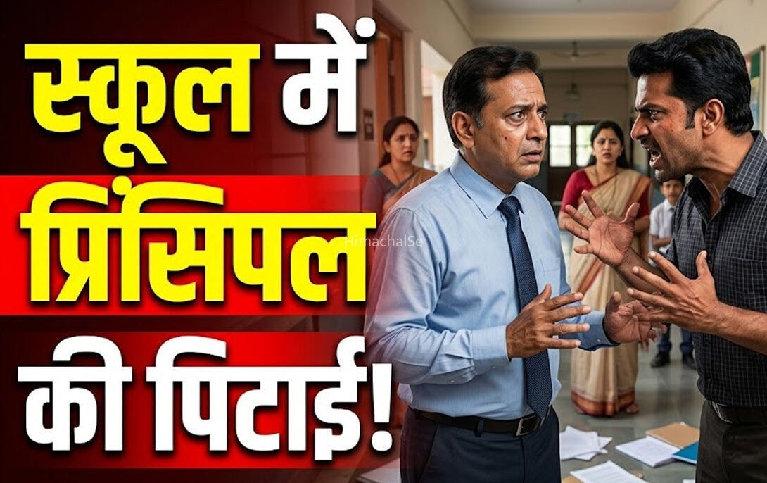 प्रिंसिपल ने छात्रा को मुर्गा बनाया तो पिता ने कर दी पिटाई, स्टाफ के सामने जमकर थप्पड़ बरसाए, शर्ट फाड़ी, स्कूल में की तोड़कर