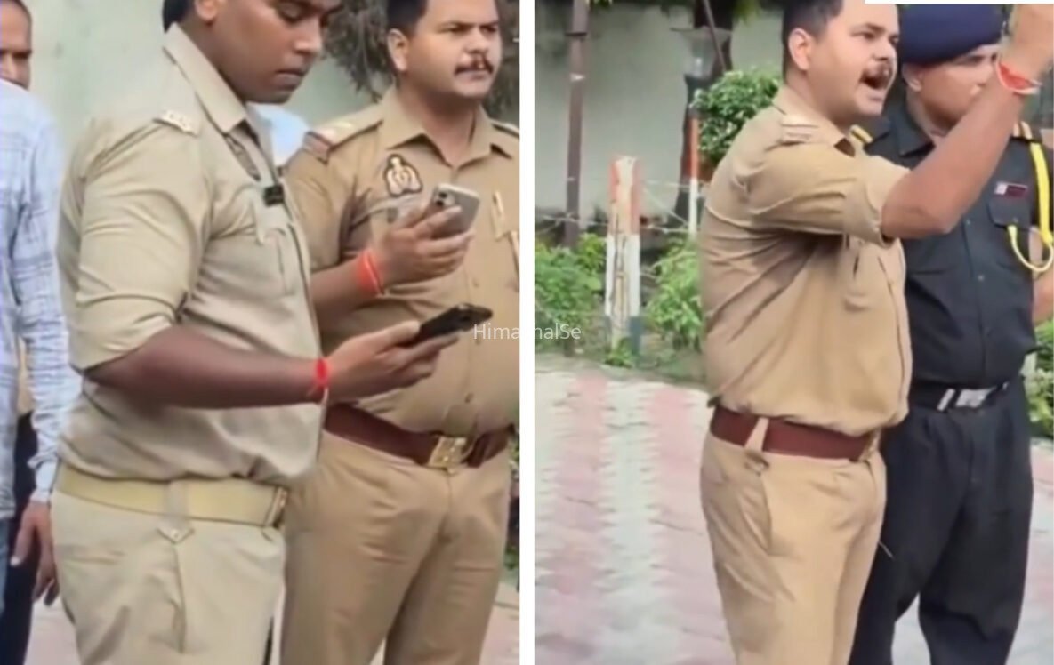 ‘ठंडा कर दूंगा​​ ठंडा’, छात्रों की गर्मी मिटाने के लिए गुंडागर्दी पर उतरे पुलिस अधिकारी; देखें सरेआम धमकाने का वीडियो​​