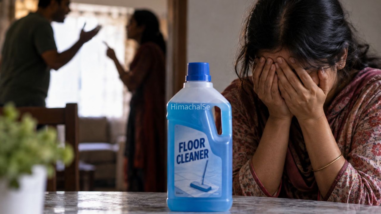 ‘वो किसी और​​ के साथ…’,​​ पति के कथित संबंधों को लेकर विवाद, महिला ने पी लिया फ्लोर क्लीनर; जांच शुरू​​