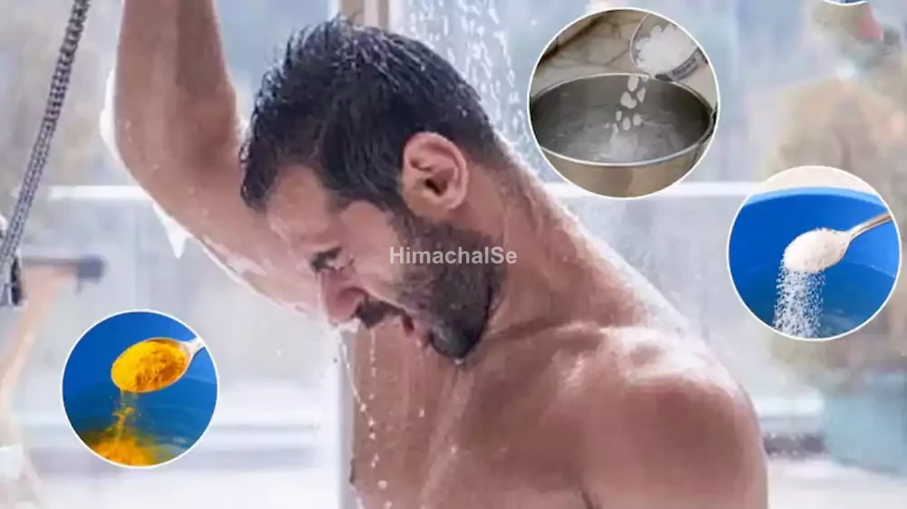 nahane ke pani me