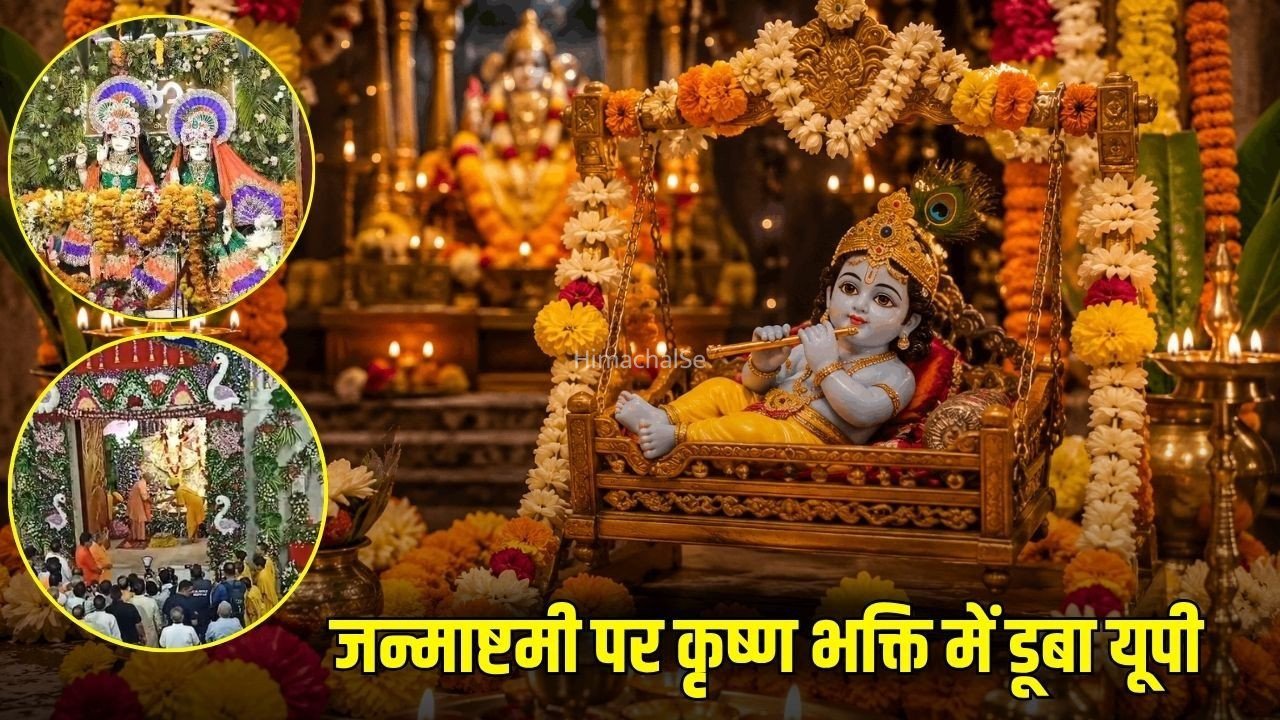 Janmashtami 2026 : जन्माष्टमी पर कृष्ण भक्ति में डूबा यूपी-उत्तराखंड, मथुरा में उमड़ा आस्था का सैलाब, प्रयागराज-रुद्रपुर में भी भव्य आयोजन