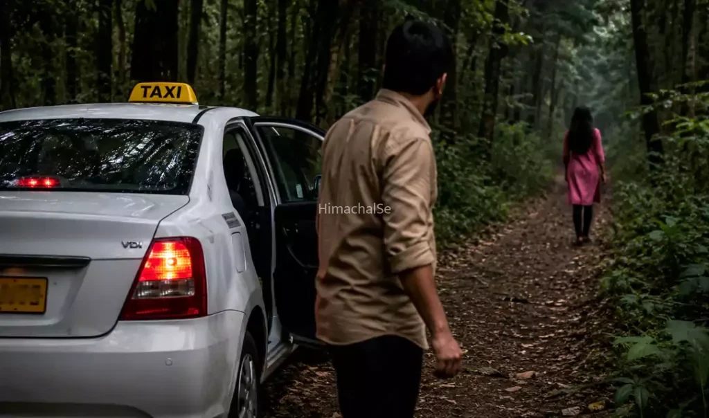 लड़की ने अचानक रुकवाई टैक्‍सी और चली गई जंगल में, पीछे से पहुंचा ड्राइवर तो नजारा देख रह गया सन्न​​​