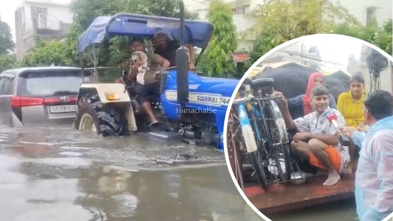 न खाना मिला, न मदद… 10 घंटे पानी में फंसे लोग, बरेली की VIP कॉलोनी बनी ‘टापू’​