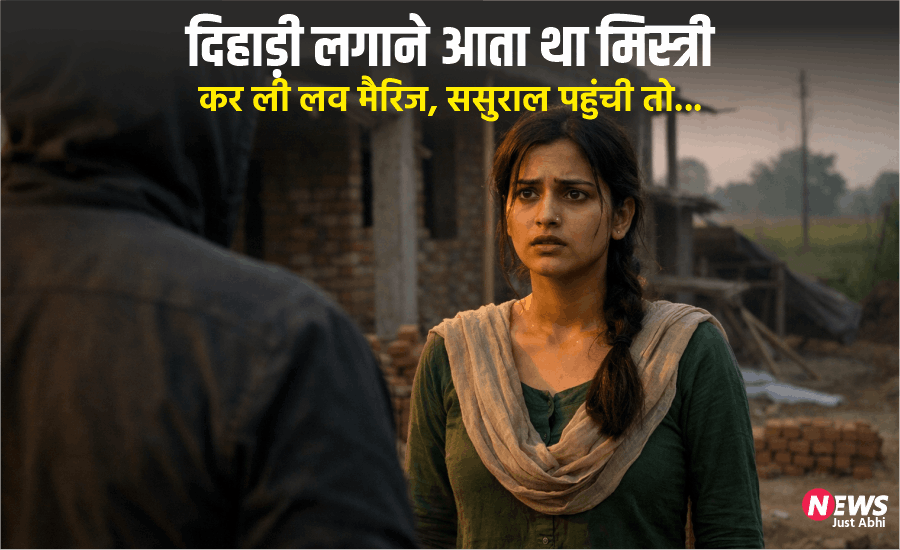 ​​दिहाड़ी लगाने आता था मिस्त्री फिर कर ली​​​​​​ लव मैरिज, ससुराल पहुंची तो पता चली असलियत, अब थाने के काट रही चक्कर​​​​
