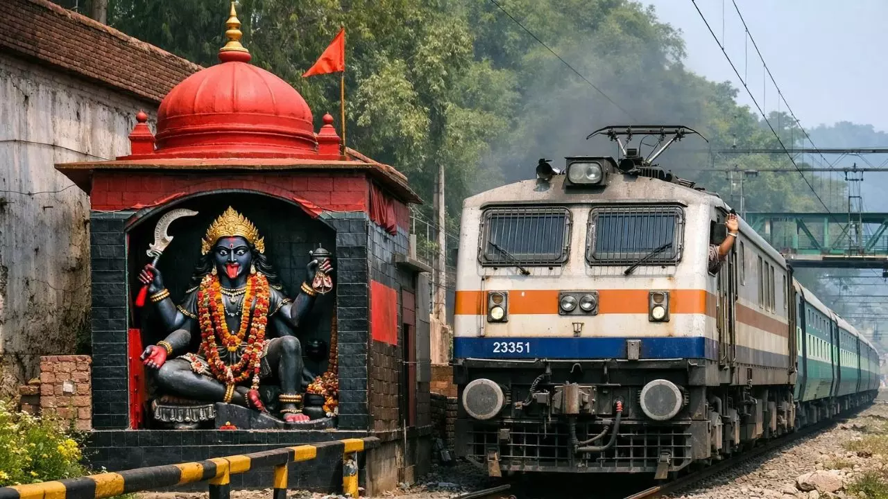 haridwar kali temple train horn mystery